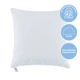 Подушка IDEIA 50x50 - Nordic Classic белая - изображение 2