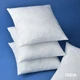 Подушка IDEIA 45x45 - внутрішня для декоративної наволочки спанбонд біла - зображення 6
