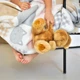 Плед дитячий бавовняний IDEIA Papaella Baby - 90x120 Кошеня рожеве - зображення 8