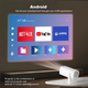 Проєктор смарт, ігрова приставка Android 11 4K UHD з 2 джойстиками 64Gb R30 Max - изображение 3