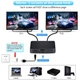HDMI Сплиттер (1 на 2) 4К 60Hz Black | Дублирование экрана| Для PC, XBox, PS4, PS5, видеоплееров - изображение 6