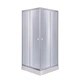 Душова кабіна Lidz Wawel SC90x90.SAT.LOW.GR скло тоноване 4 мм + Lidz Душовий піддон KAPIELKA ST90x90 - зображення 1
