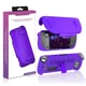Защитный двухсторонний чехол с подставкой JYS (Purple) для портативной игровой консоли Valve Steam Deck / Steam Deck OLED - изображение 1