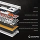 Клавіатура GamePro MK180W Outemu Red Hot-Swap підсвітка, біла 290642 - зображення 6