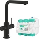Смеситель кухонный GROHE Blue Pure Minta 30590KF0 с фильтром обратного осмоса ECOSOFT P'ure AquaCalcium Mint (MO67530590KF) - изображение 1