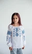 Дитяча вишиванка для дівчинки vishivano4ka 9016-3 110-116 біла - изображение 3