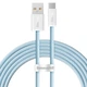 Кабель Type-C 100Вт 2м синий Baseus Dynamic CALD000703 - изображение 1
