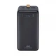 Портативний зарядний пристрій (павербанк) Rivacase RIVAPOWER VA1084 (Black), 40000 mA, PD 65W, з LCD, чорний - зображення 3