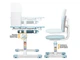 Комплект стіл + стілець + лампа Evo-kids BD-24 Blue (BD-24 BL) Блакитний - изображение 9