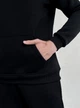 Худі утеплене на флісі оверсайз чоловіче Merlini Анмас 110001021 L-XL Чорне (110001021_2) - зображення 9