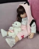 Кукла Yi Wu Jiayu Reborn Dolls Pink большая мягкотелая 47см c аксессуарами - изображение 4
