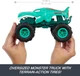 Машинка на радиоуправлении Хот Вілс Монстр Трак 1:24 Мега Рекс Monster Trucks RC Hot Wheels HTP14 - изображение 3