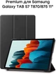 Чехол для планшета Samsung Galaxy TAB S7/S8 (T870/875/X700/X706) 11" Airon Premium с защитной пленкой и салфеткой Black (4821784622491) - изображение 6
