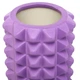 Ролер масажний для рук та ніг мфр ролик Zelart Spine Roller 5847 розмір 33см Purple - зображення 4
