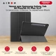 Чехол для планшета Samsung Galaxy Tab S9 Plus/S9 FE Plus 12.4" 2023 AIRON Premium с защитной пленкой и салфеткой Black (4822352781109) - изображение 2