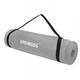 Коврик (мат) для йоги и фитнеса Springos NBR 1 см YG0032 Grey - изображение 8
