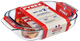 Набір форм для запікання Pyrex Classic 2 шт (38×25 см 3.7 л + 34×22 см 2.7 л) - зображення 1