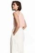 Майка H&M XS пудровий 5099586 - зображення 2