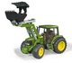 Машинка Bruder Трактор John Deere 6920 с фронтальным погрузчиком 1:16, 02052 - изображение 4
