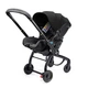 Автокрісло-коляска Doona X Infant Car Seat гр. 0+ 0-13 кг Nitro Black, SP450-20-033-015 - зображення 3