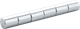 Magnesy do notatek Zeller ze stali nierdzewnej 6 szt (4003368112244) - obraz 1