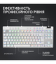 Клавiатура Logitech G PRO X TKL Lightspeed White Tactile (920-012148) - зображення 5