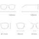 Очки для работы с компьютером Xiaomi Mi Mijia Computer Anti-blue Light Glasses Black HMJ03RM - изображение 9
