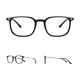 Очки для работы с компьютером Xiaomi Mi Mijia Computer Anti-blue Light Glasses Black HMJ03RM - изображение 3