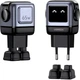 Мережевий зарядний пристрій UGREEN CD361 Nexode 65W/2xUSB-C/1xUSB-A/Robot GaN Fast Charger/Black (UGR-25685B) - зображення 2