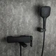 Смеситель для ванны GAPPO G3207-6 черный - изображение 2