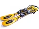 Лижі гірські (cкіборди) K2 Apache Fatty 88см Yellow/orange/black (1000500.101.1.088+S10500088-WRH) - изображение 3