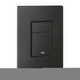 Панель смыва для унитаза Grohe QuickFix Even Black 38966KF0 - изображение 1
