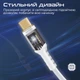 Кабель Promate Lucidline-CC120 USB-C to USB-C 100W Power Delivery 1.2 м White (lucidline-cc120.white) - изображение 4