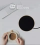 Нагрівальна підставка для чашки USB Cup Warmer RY004 золотисто-чорна - изображение 3