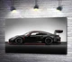 Картина Чорний спорткар Porsche 911 GT3 R 60x37 см Модуль №1 (004243) - зображення 1
