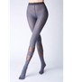 Фантазийные&nbsp;колготки MIRACLE 40 (1) - Giulia - MIRACLE 40 (1) - 4-L - Dark Grey Melange - изображение 2