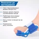 Шарнирная вальгусная шина корректор косточки большого пальца ноги на стопе - изображение 3