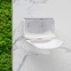 Держатель для туалетной бумаги MVM BP-43 Бело-серый (BP-43 WHITE/GRAY) - изображение 8