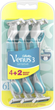 Станки для гоління Gillette Venus Sensitive одноразові 6 шт. (7702018487110) - зображення 3