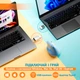 Мишка Бездротова Ігрова Анатомічна Вертикальна Ергономічна USB і Type C для ноутбука ПК Блакитна - зображення 3