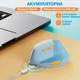 Мишка Бездротова Ігрова Анатомічна Вертикальна Ергономічна USB і Type C для ноутбука ПК Блакитна - зображення 5