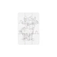 Деревянный пазл-раскраска А5 "Коровка" Puz-22936 кисточка, краски, клейкая пленка - изображение 4