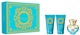 Zestaw Woda toaletowa Versace Dylan Turquoise Pour Femme 50 ml + Żel pod prysznic 50 ml + Balsam do ciała 50 ml (8011003884988) - obraz 1