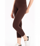 Женские бесшовные капри в рубчик Formeasy - Formeasy - 9006 - M/L - Kahverengi/Brown - изображение 1