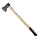 Сокира 1600 м, ручка пекан, 48-57 HRC INTERTOOL HT-0271 - зображення 1