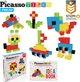 Магнитный конструктор Picasso Tiles Building Cubes 50 деталей (817338023645) - изображение 7