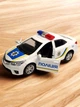 Дитяча металева поліцейська машинка Toyota Corolla іграшкова колекційна масштабна залізна авто модель іграшка поліція для дітей Тойота Корола відкриваються двері 12.5 см - зображення 2
