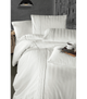 Комплект постельного белья Deluxe Satin First Choice - First Choice - DLX-211 MODALİFE WHİTE - Евро - Белый - изображение 2