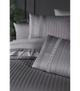 Комплект постельного белья Deluxe Satin Dark Series First Choice - First Choice - DLX-83 New Trend Quicksilver - Евро - Серый - изображение 2