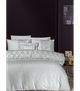Комплект постельного белья VIP Moonlight&nbsp;Satin First Choice - First Choice - V.I.P-102 Hillary Grey - Евро - Светло-серый - изображение 1